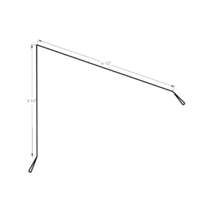 10ft Ridge Drip Edge