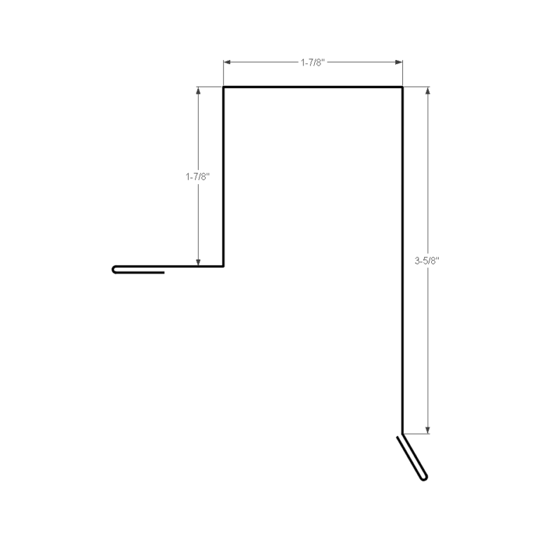Gable Cap 10ft Standing Seam Gable Cap 2