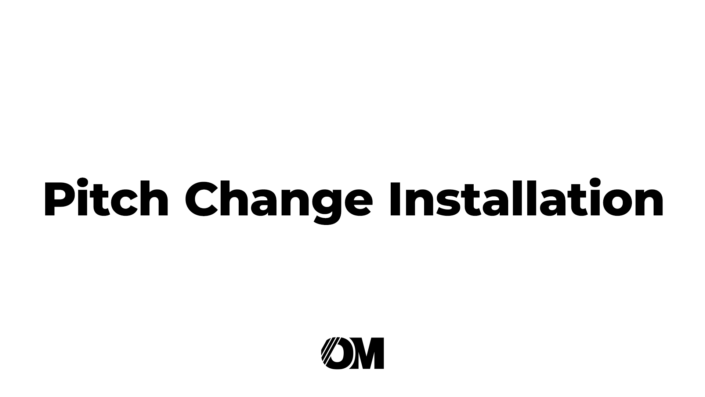 Pitch Change Installation