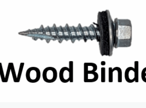 #10 x 1" Wood Binder Screw (bags of 250)
